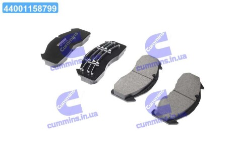 Колодка гальм. диск. TWIN (компл. на вісь) ROR TA/LM D DUCO, VOLVO FM, FL RIDER ST 29125PRO