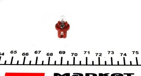 Автолампа 24V 1.2W BX8.5d Brown (в щиток приладів) (opt-om) Ring R508TBR