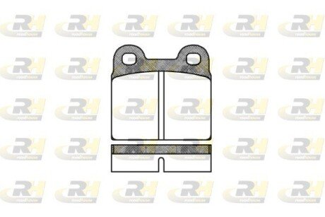 Гальмівні колодки дискові ROADHOUSE 2007.00