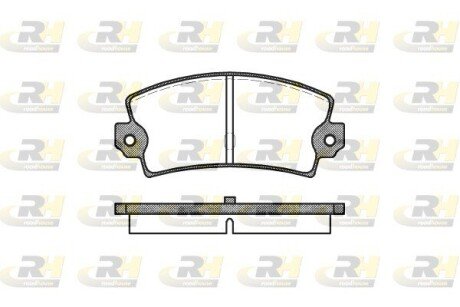 Гальмівні колодки дискові ROADHOUSE 2021.40