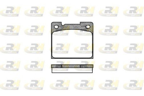 Гальмівні колодки дискові ROADHOUSE 2039.30