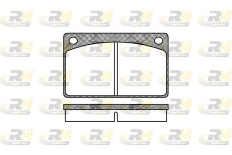 Гальмівні колодки дискові ROADHOUSE 2042.00