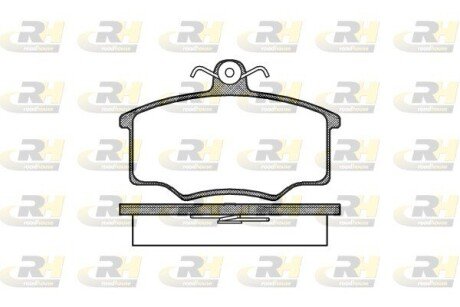 Гальмівні колодки дискові ROADHOUSE 2046.00