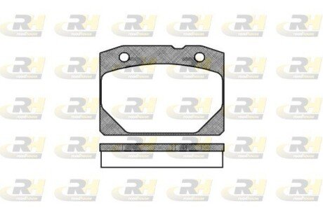 Тормозные колодки дисковые ROADHOUSE 2080.00