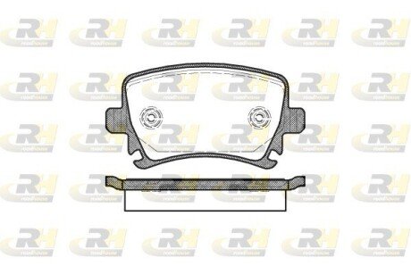 Гальмівні колодки дискові ROADHOUSE 21031.00