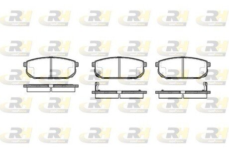 Гальмівні колодки дискові ROADHOUSE 21042.02