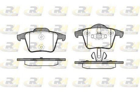 Гальмівні колодки дискові ROADHOUSE 21044.00