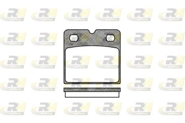 Гальмівні колодки дискові ROADHOUSE 21067.00 (фото 1)