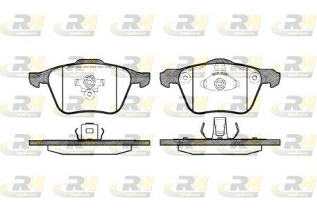 Гальмівні колодки дискові ROADHOUSE 21070.00