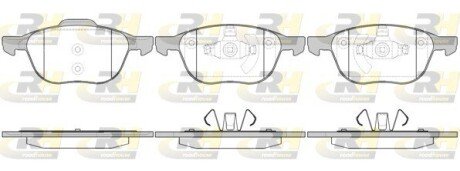 Гальмівні колодки дискові ROADHOUSE 21082.00