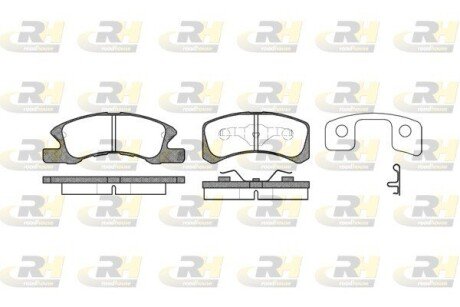 Гальмівні колодки дискові ROADHOUSE 21111.02