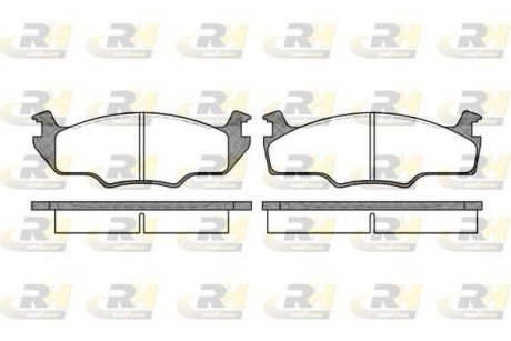 Гальмівні колодки дискові ROADHOUSE 2121.10