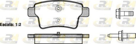 Гальмівні колодки дискові ROADHOUSE 21241.00
