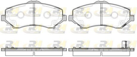 Гальмівні колодки дискові ROADHOUSE 21259.02