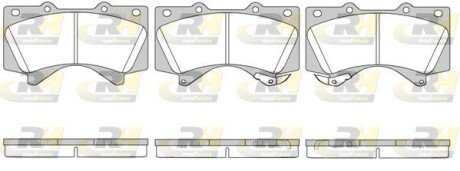 Гальмівні колодки дискові ROADHOUSE 21271.02