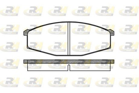Тормозные колодки дисковые ROADHOUSE 2129.00