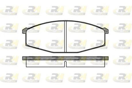 Тормозные колодки дисковые ROADHOUSE 2129.00