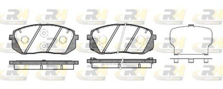 Гальмівні колодки дискові ROADHOUSE 21302.22