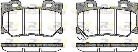 Гальмівні колодки дискові ROADHOUSE 21365.01