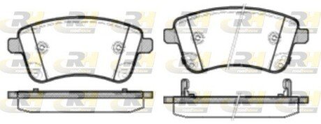 Гальмівні колодки дискові ROADHOUSE 21435.02