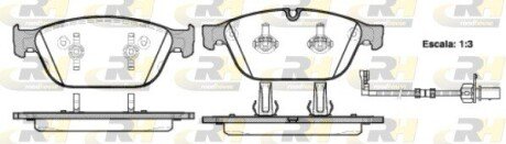 Гальмівні колодки дискові ROADHOUSE 21443.02