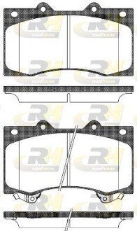 Тормозные колодки дисковые ROADHOUSE 21506.02