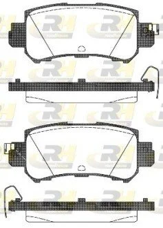 Гальмівні колодки дискові ROADHOUSE 21507.00