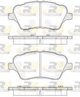 Гальмівні колодки дискові ROADHOUSE 21514.00
