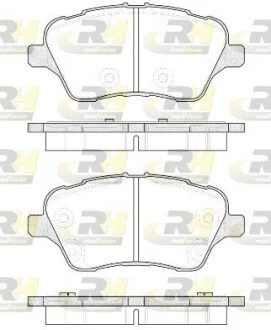 Тормозные колодки дисковые ROADHOUSE 21514.00