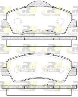 Гальмівні колодки дискові ROADHOUSE 21530.00
