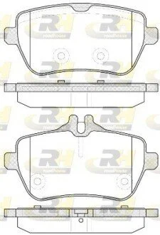 Гальмівні колодки дискові ROADHOUSE 21535.00