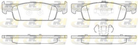 Гальмівні колодки дискові ROADHOUSE 21540.00