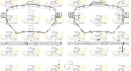 Гальмівні колодки дискові ROADHOUSE 21562.00