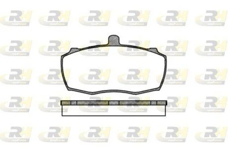 Гальмівні колодки дискові ROADHOUSE 2159.00