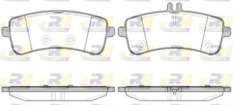 Гальмівні колодки дискові ROADHOUSE 21594.00