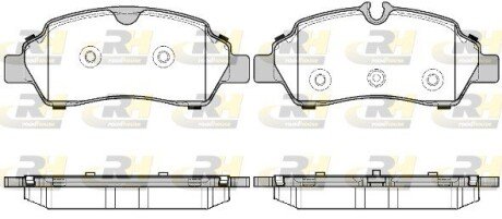 Гальмівні колодки дискові ROADHOUSE 21605.00