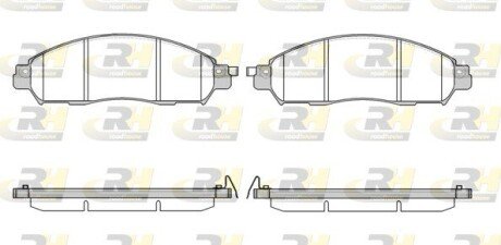 Гальмівні колодки дискові ROADHOUSE 21612.04