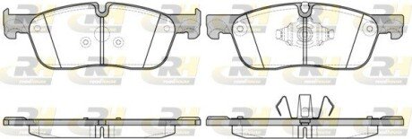 Гальмівні колодки дискові ROADHOUSE 21633.10