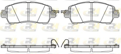 Гальмівні колодки дискові ROADHOUSE 21656.04