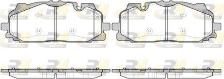 Гальмівні колодки дискові ROADHOUSE 21667.00