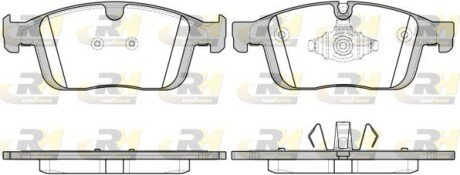 Тормозные колодки дисковые ROADHOUSE 21689.00