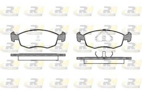 Гальмівні колодки дискові ROADHOUSE 2172.00