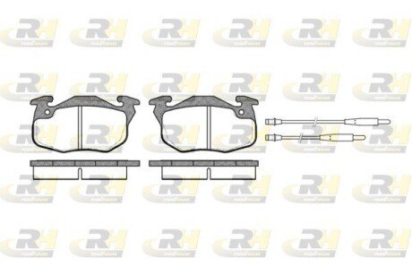 Гальмівні колодки дискові ROADHOUSE 2192.34