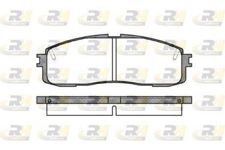 Гальмівні колодки дискові ROADHOUSE 2199.10
