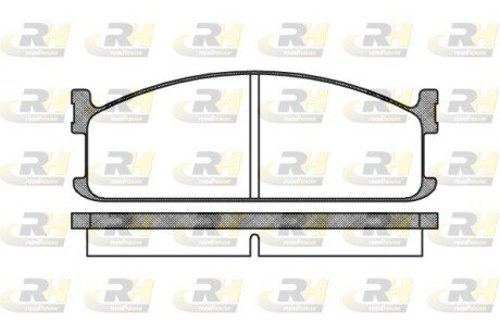 Гальмівні колодки дискові ROADHOUSE 2204.00
