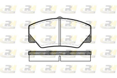 Гальмівні колодки дискові ROADHOUSE 2206.00