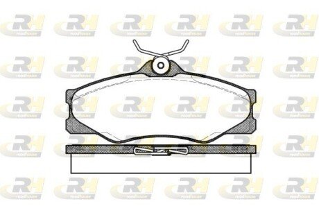 Гальмівні колодки дискові ROADHOUSE 2223.00