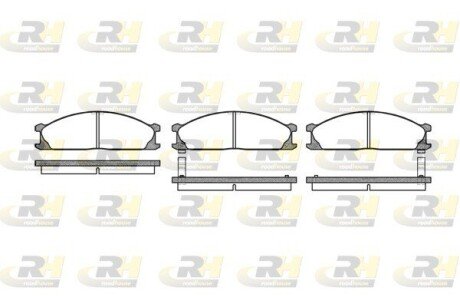 Гальмівні колодки дискові ROADHOUSE 2236.02