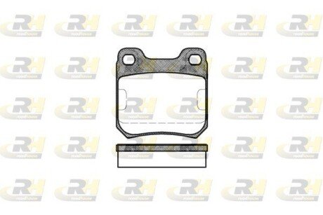 Гальмівні колодки дискові ROADHOUSE 2239.00