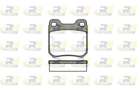 Гальмівні колодки дискові ROADHOUSE 2239.40